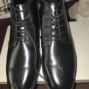Classic Black Men's Dress Shoes